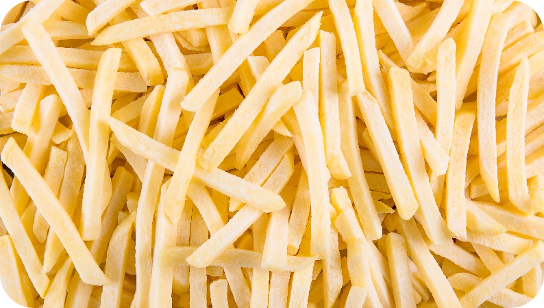 Frozen fries production